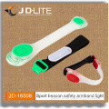 Safety led sport armband for night warning light